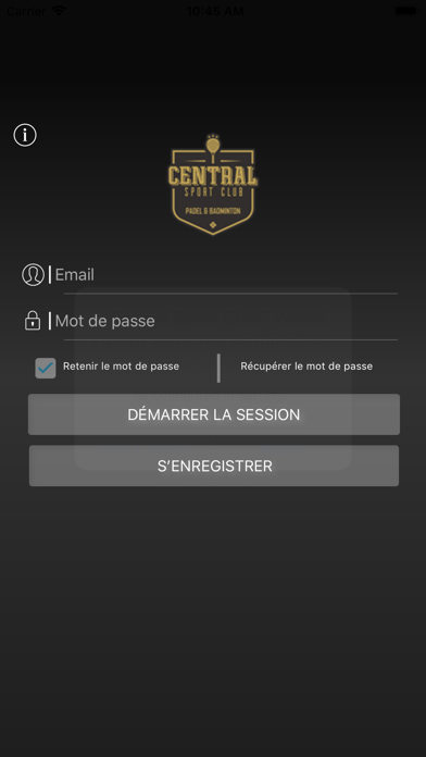 Central Sport Club Screenshot