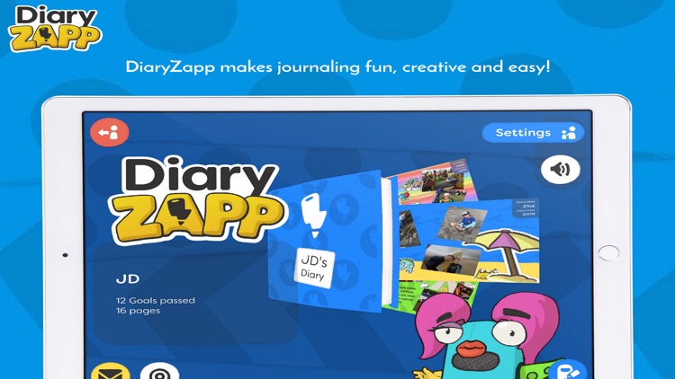 DiaryZapp - Journal for Kids screenshot-0
