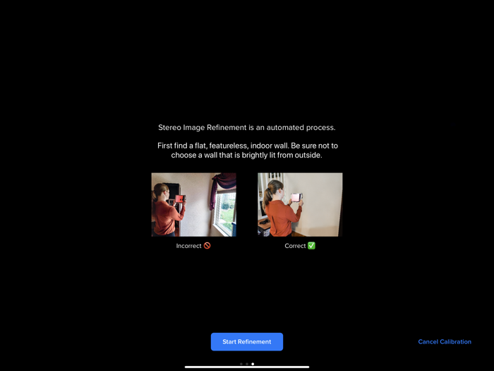 Structure Sensor Calibrator