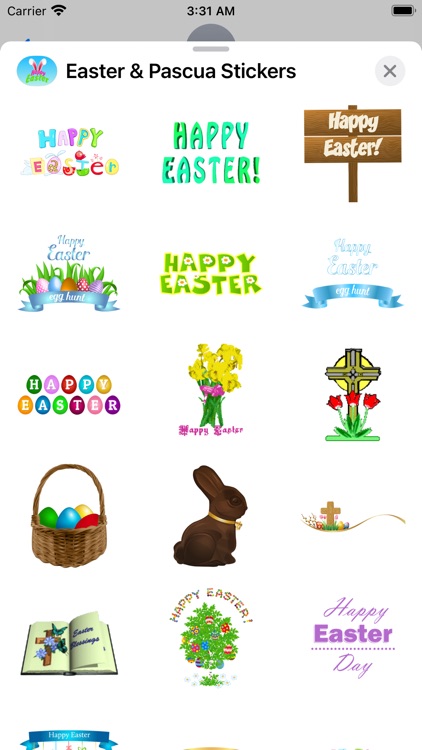 Easter & Pascua Stickers screenshot-3