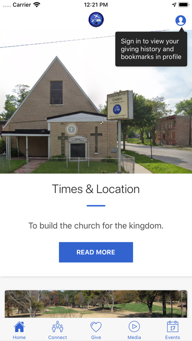 Vernon Baptist Church Screenshot