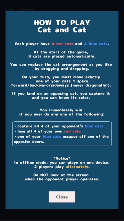 Cat and Cat-ONLINE Board Game- screenshot-3