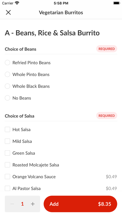 El Toro Taqueria Screenshot