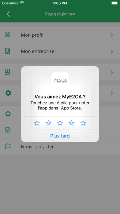 E2CA Expert-comptable Screenshot