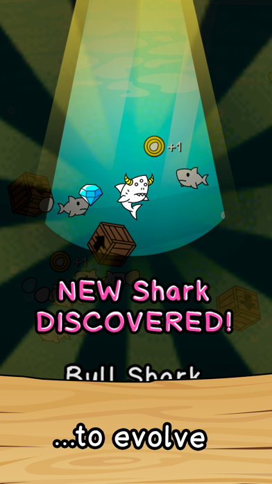 Screenshot #2 pour Shark Evolution - Clicker Game