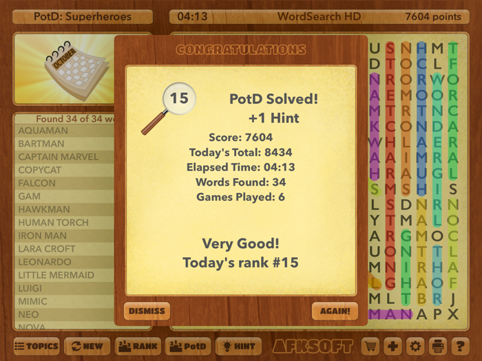 WordSearch HD Premium