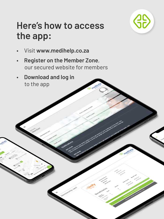 Medihelp Mobile - Members