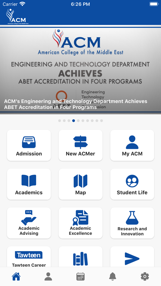 #1. ACM Kuwait (iOS) By: American University of the Middle East