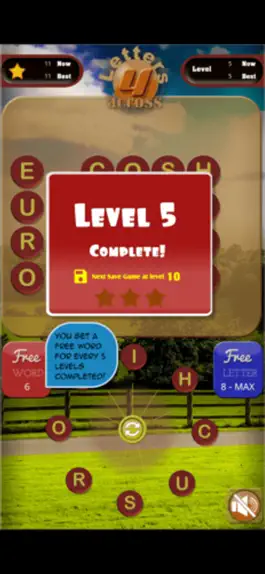 Game screenshot 4 Letters Across - No Ads apk
