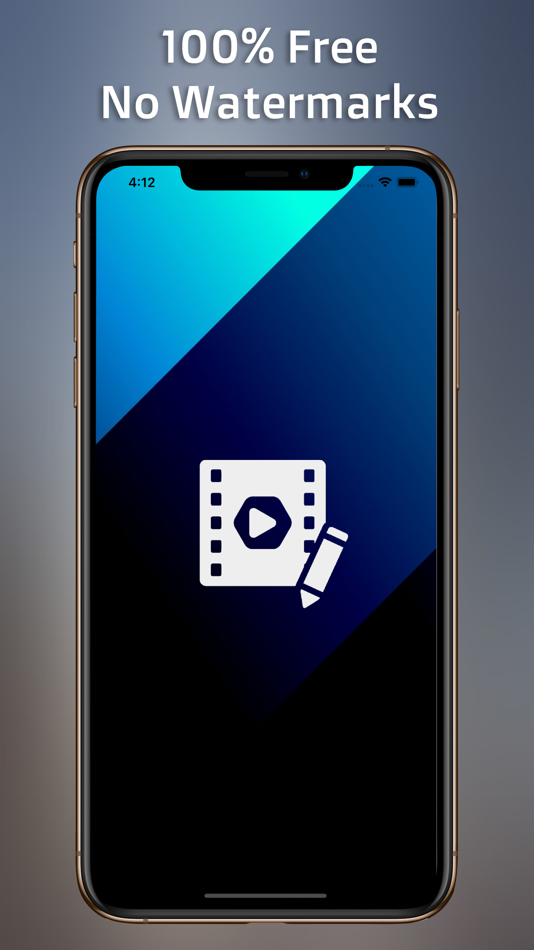 VidEdit - Crop, Reverse, SloMo - 1.0 - (iOS)