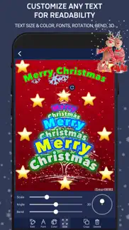 christmas greetings cards iphone screenshot 3