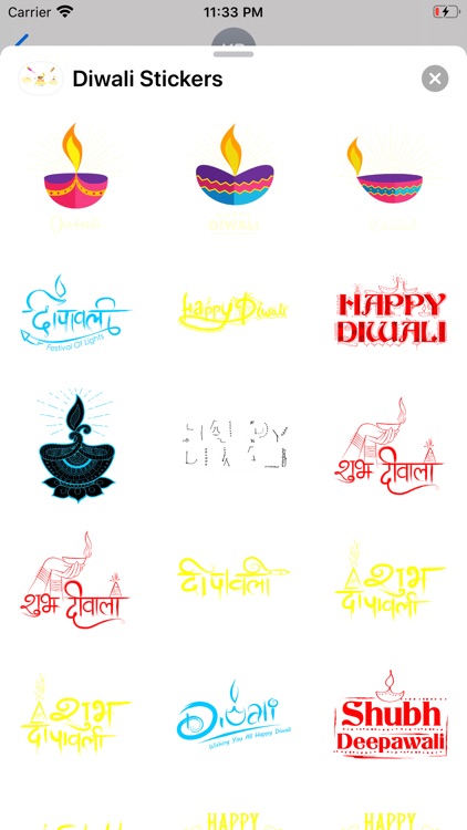 Diwali Stickers