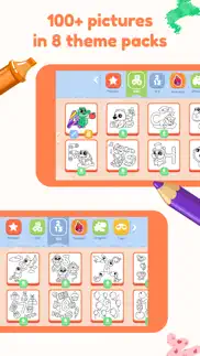 drawing games for kids & color iphone screenshot 2
