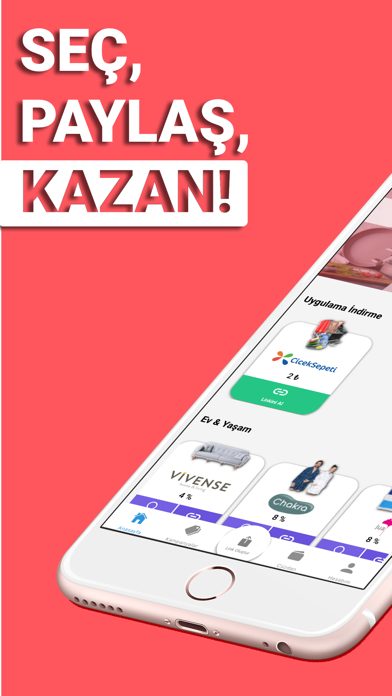 Screenshot #1 pour Linkadoo - Seç, Paylaş, Kazan