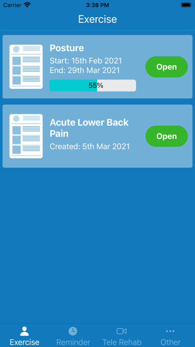 Track Rehab Screenshot