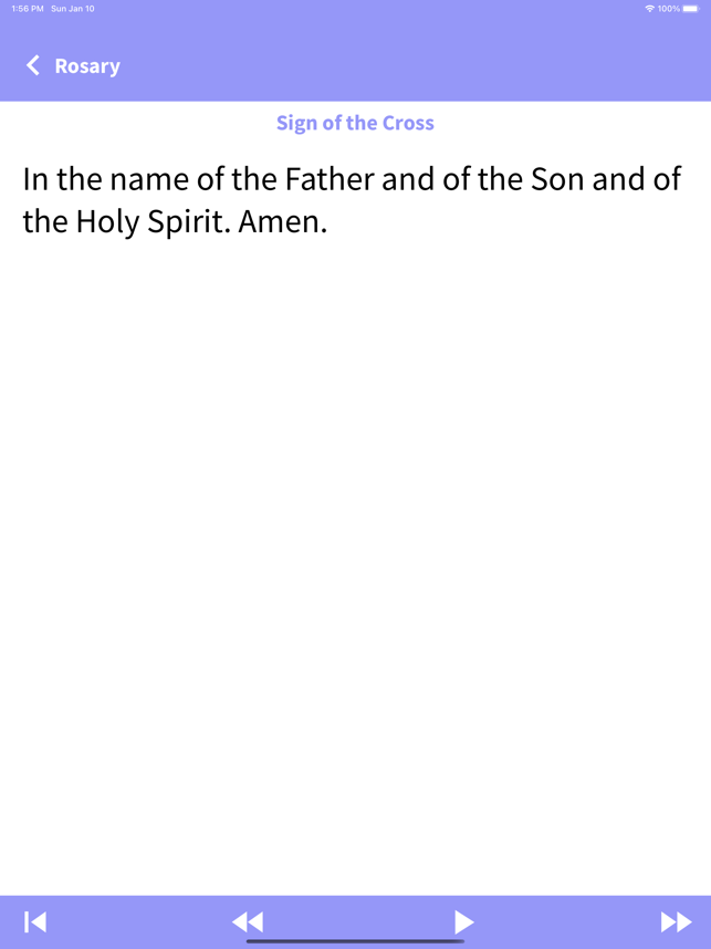 ‎Rosary Pro Screenshot