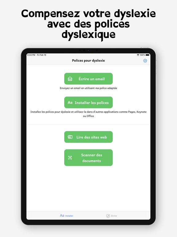 Screenshot #4 pour Dyslexie police aide lecture