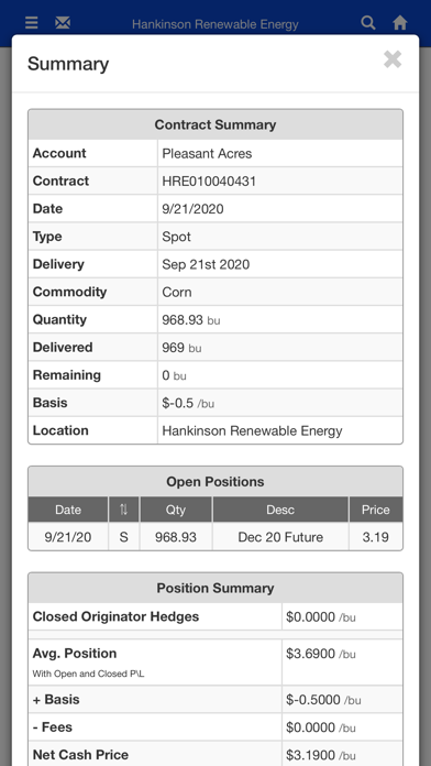 Hankinson Renewable Energy Screenshot
