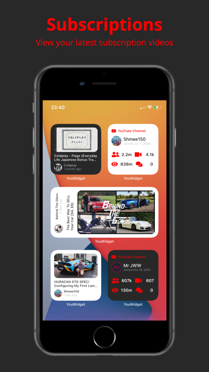 YouWidget - Widget for YouTube