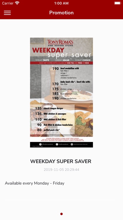 Tony Romas screenshot-3