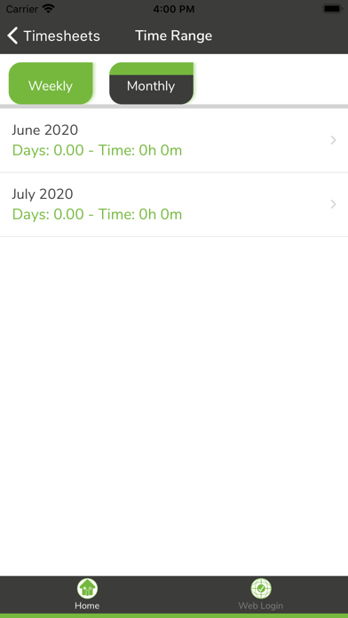 Screenshot #3 pour Just Timesheets