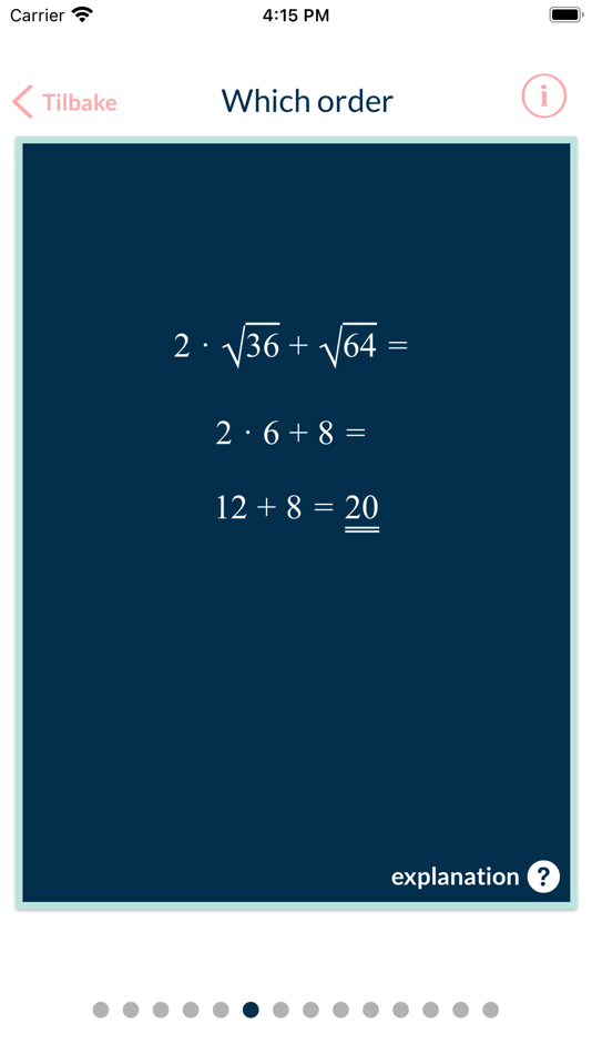 #3. Basic algebra (iOS) 由: Elisabet Rimeid Amundsen