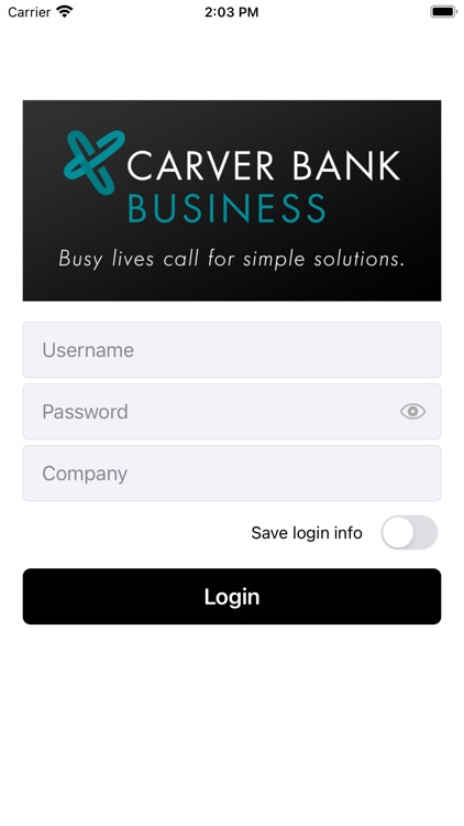Carver Bank Remote Deposit