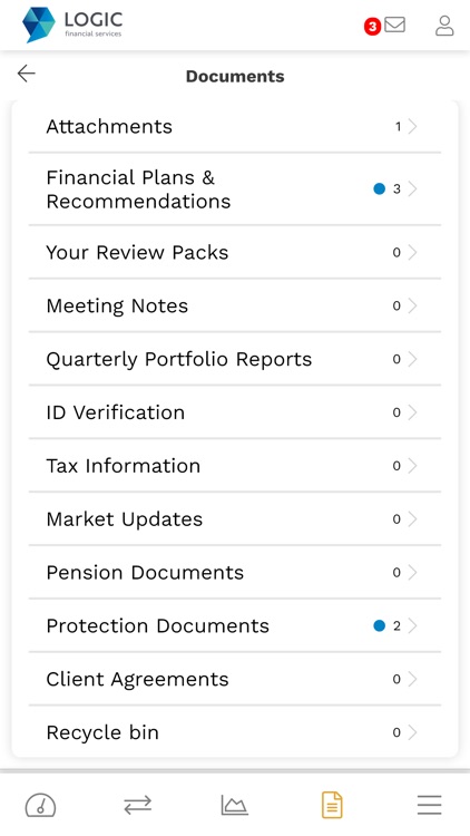 Logic Financial Client Portal