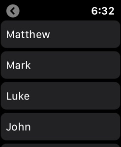 Tiny Holy Bible KJV King James screenshot #2 for Apple Watch