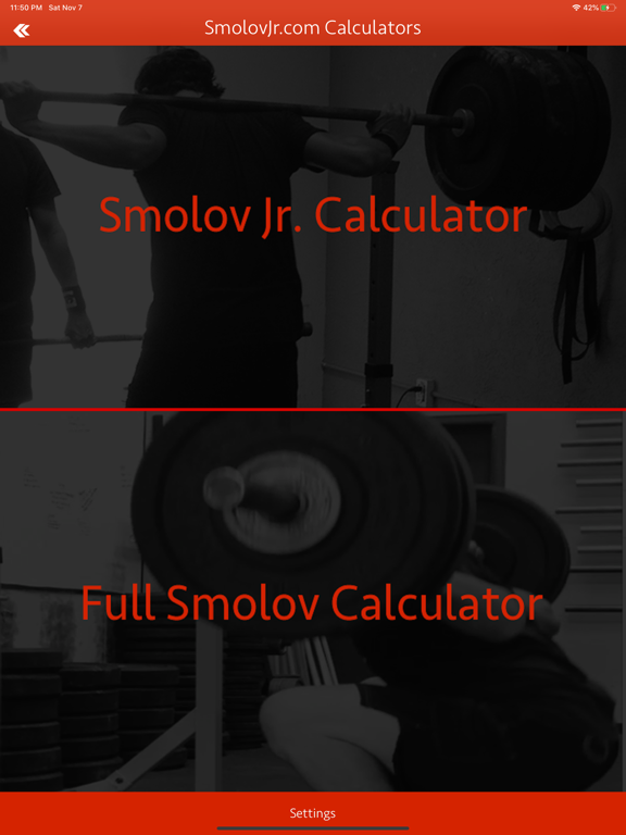 Smolov Squat Calculatorのおすすめ画像1