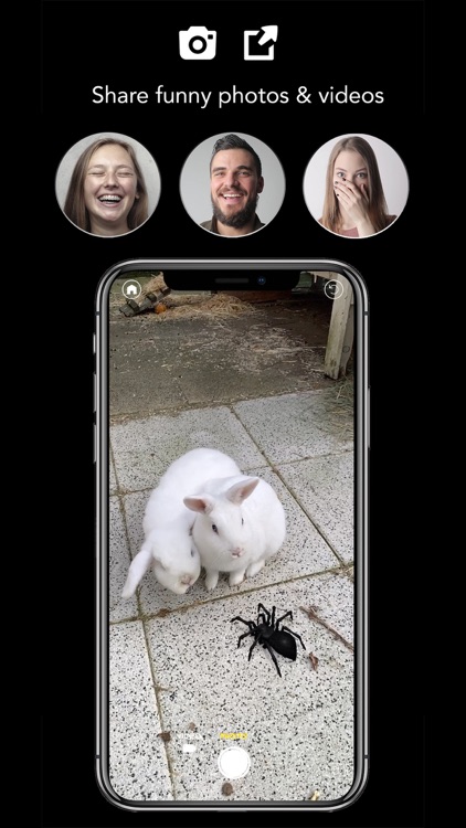 AR Spiders & Co: Scare friends