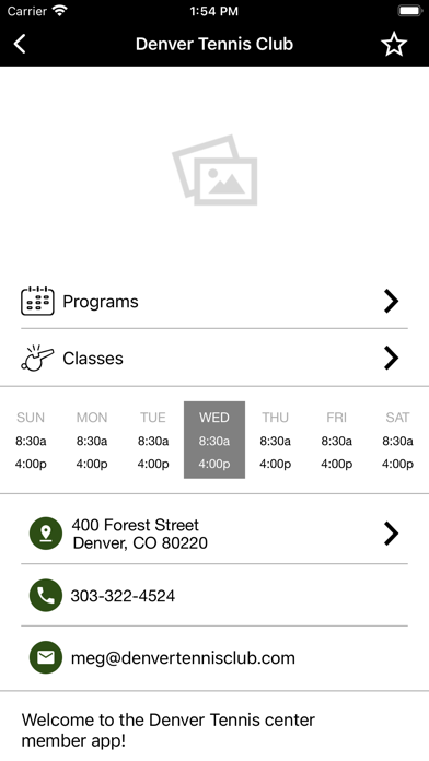 Denver Tennis Club Screenshot