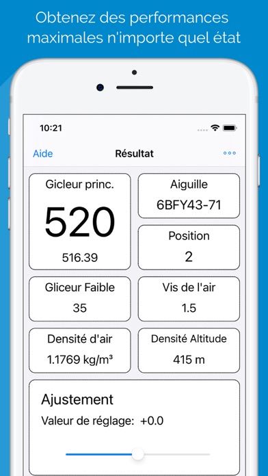 Screenshot #1 pour Carburation pour Husky 2T