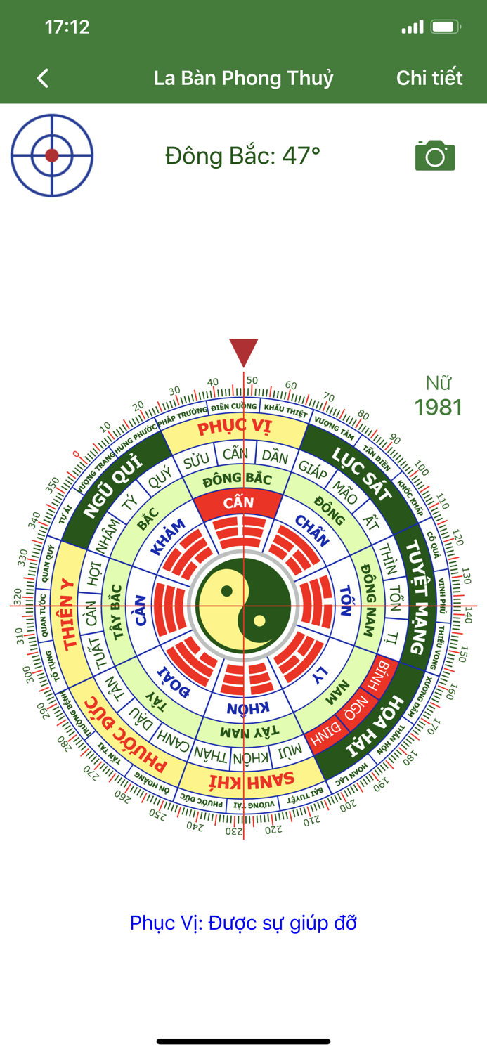 La Bàn Phong Thủy Xem Hướng