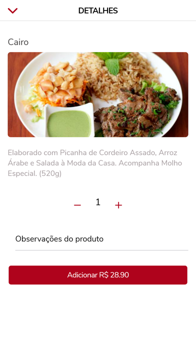 Casa da Esfiha Comida Árabe Screenshot