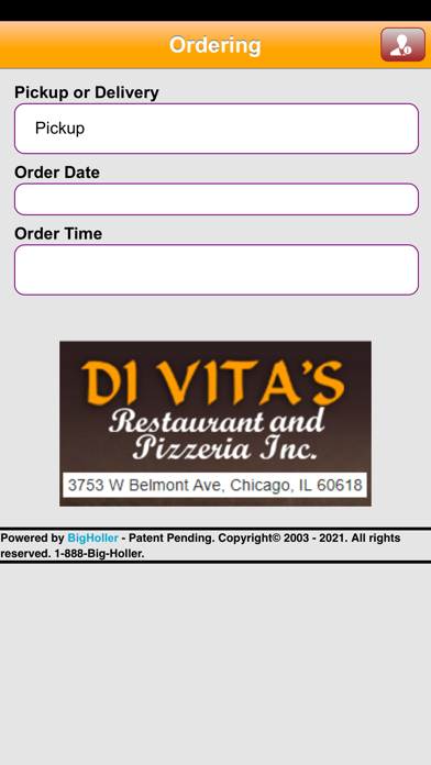 DiVita's Restaurant & Pizzeria Screenshot 4 - AppWisp.com DiVita's Restaurant & Pizzeria Screenshot 4 - AppWisp.com