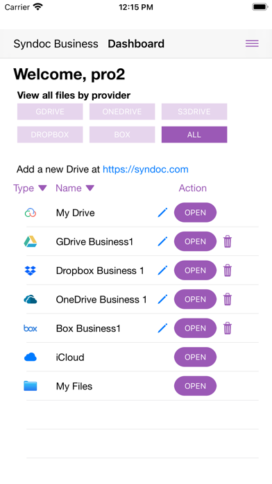 Syndoc Business Screenshot