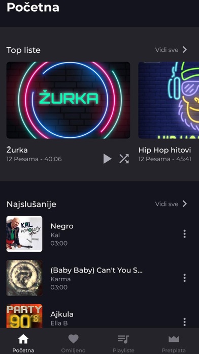 Balkan myusic Screenshot