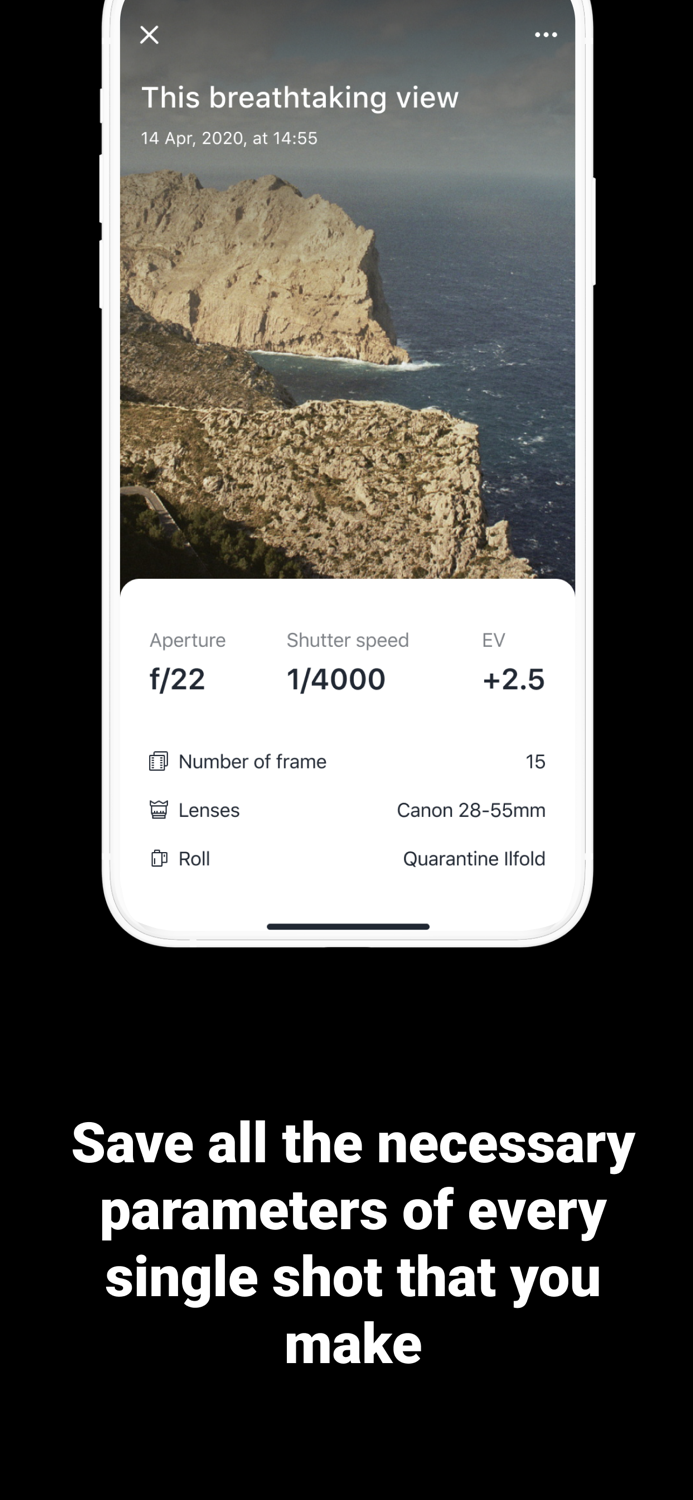 Afilm - Analog photo tracker