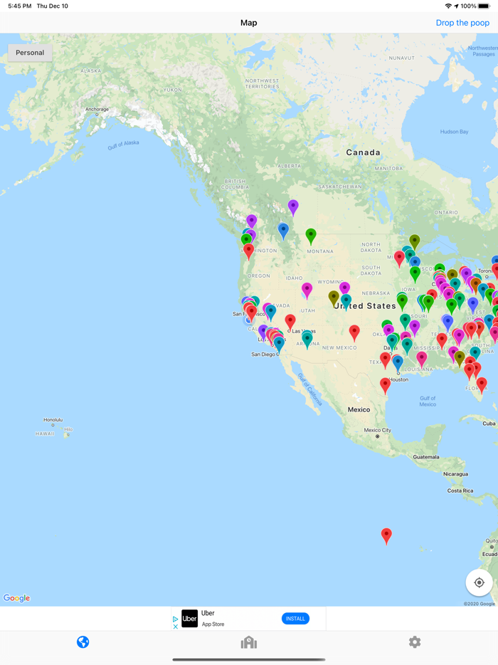 Poop Map - Pin and Track