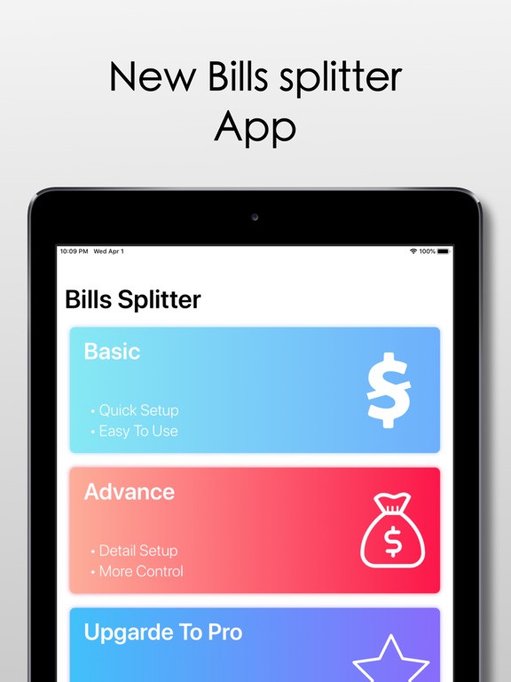 Screenshot #4 pour Bills Splitter Widget - budget