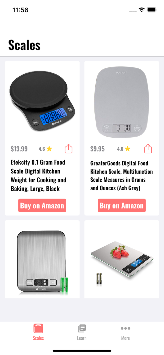 iScale Kitchen Scale