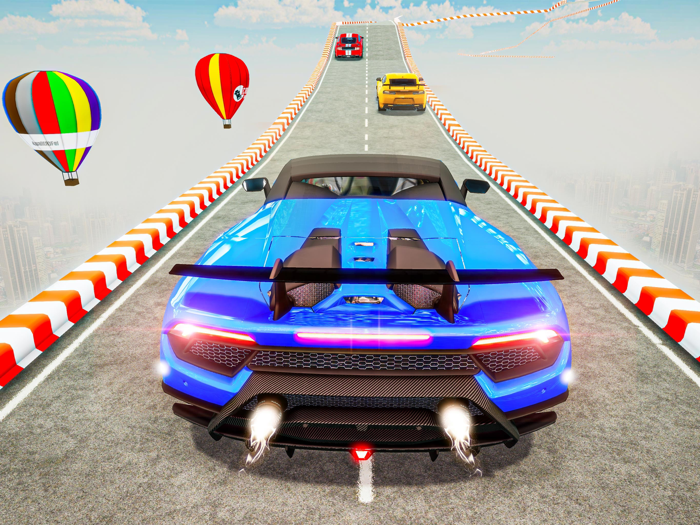 Racing Car Impossible Stunts