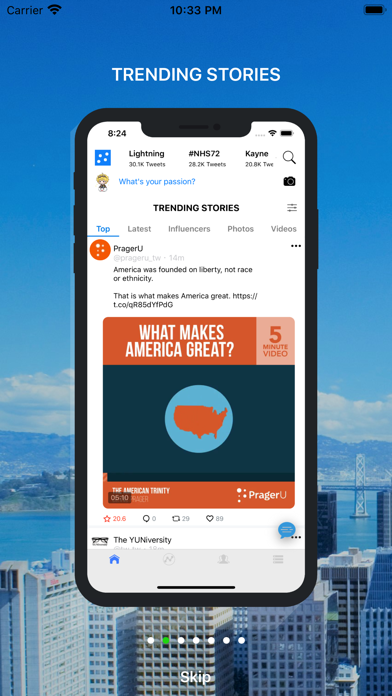 TrendAI - AI Trends Discovery Screenshot