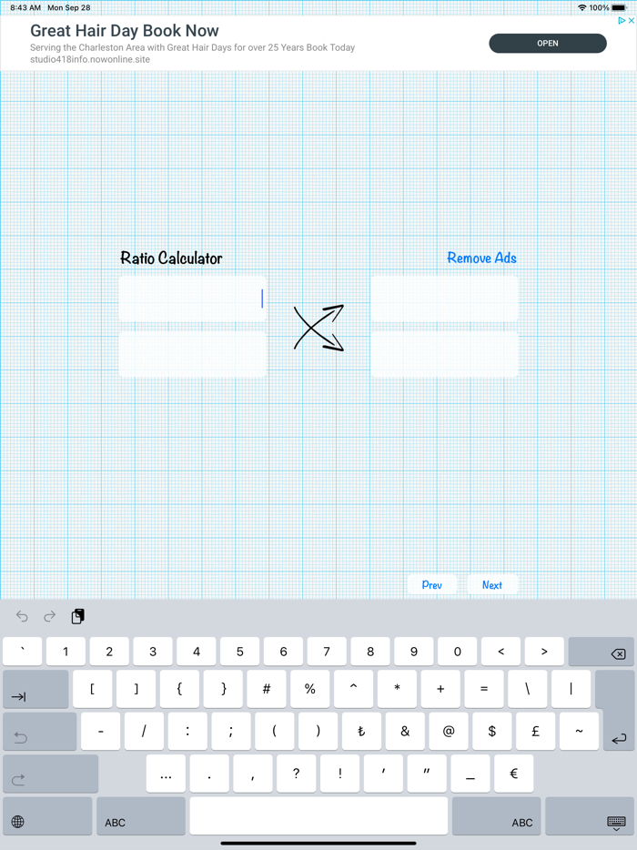 Ratio Calculator Tool