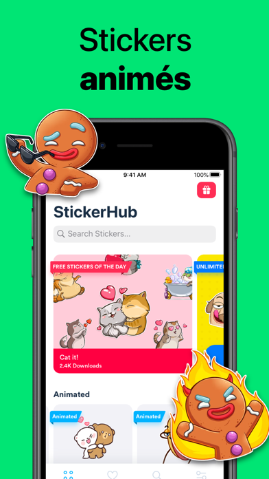Screenshot #2 pour StickerHub - Sticker Maker