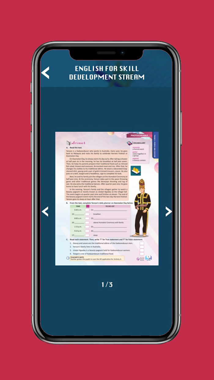 AR English Skill Form 5