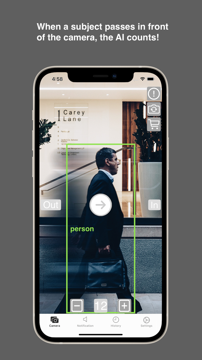 People Counter By AI