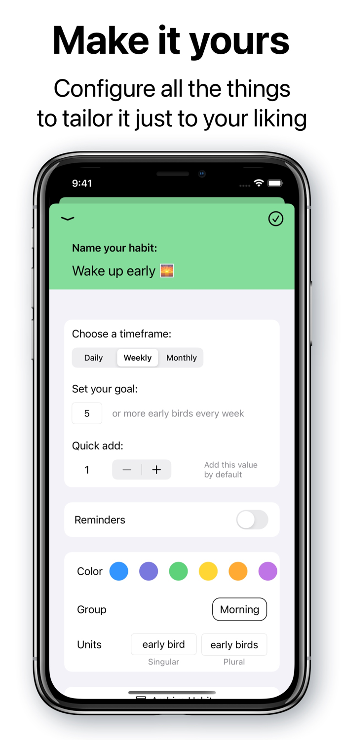 Leap Habits - Habit Tracker