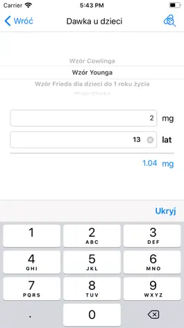 Game screenshot DrWidget CalcMed hack